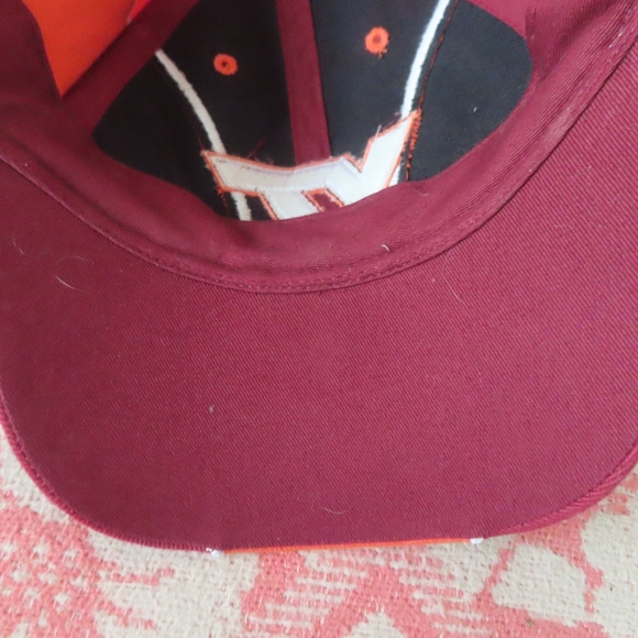 NCAA Twins Enterprise Virginia Tech Mens Hat Cap One Size Adjustable velcro - Picture 6 of 7